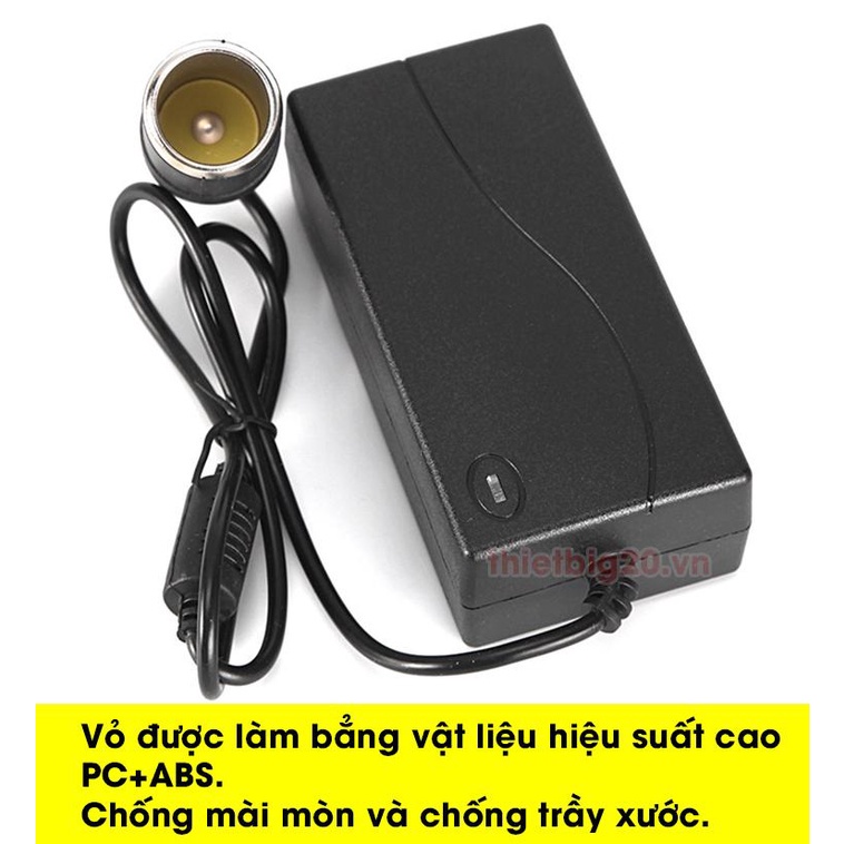 BỘ CHUYỂN ĐỔI NGUỒN 12V SANG 220V (CHO PHÉP THIẾT BỊ CHẠY BẰNG TẨU 12V Ô TÔ HOẠT ĐỘNG BẰNG ĐIỆN 220V GIA ĐÌNH)