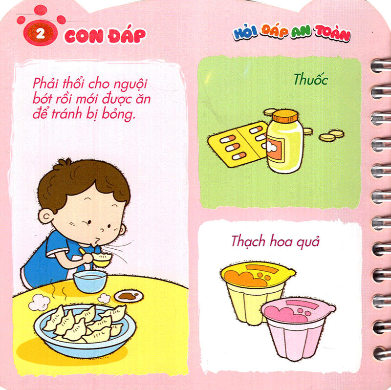 Sách Mẹ Hỏi Con Đáp - Hỏi Đáp An Toàn - 2-6 Tuổi