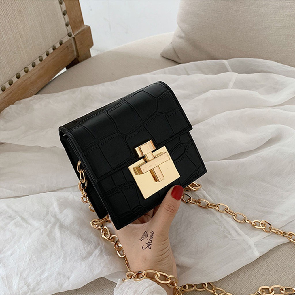 Túi Xách JADENTX10 Túi Đeo Chéo Nữ Phong Cách, Da Xịn, Đường May Sắc Sảo, Khóa Túi Chữ T Tinh Sảo Chính Hãng JADEN STORE