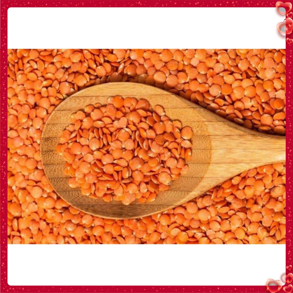 (HCM Hàng Chính Hãng Mới) Đậu Lăng Đỏ Tách Vỏ Ấn Độ, 500 gr