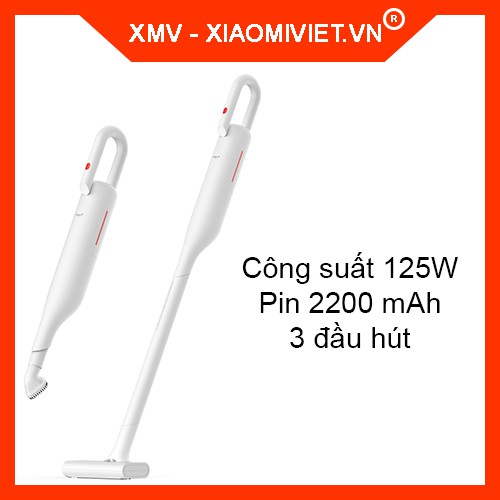 Máy hút bụi cầm tay không dây Xiaomi Deerma VC01 - Hàng chính hãng