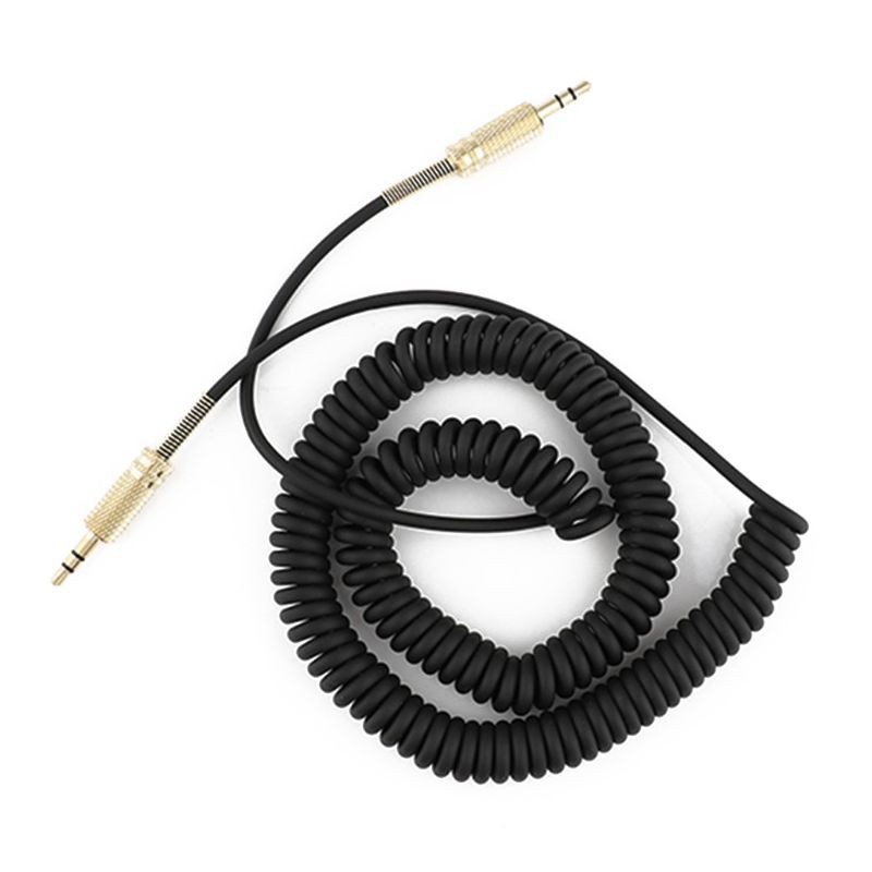 YOGA 3.5mm Replacement Audio AUX Cable Coiled Cord for Marshall Woburn Kilburn II Speaker Male to male Jack