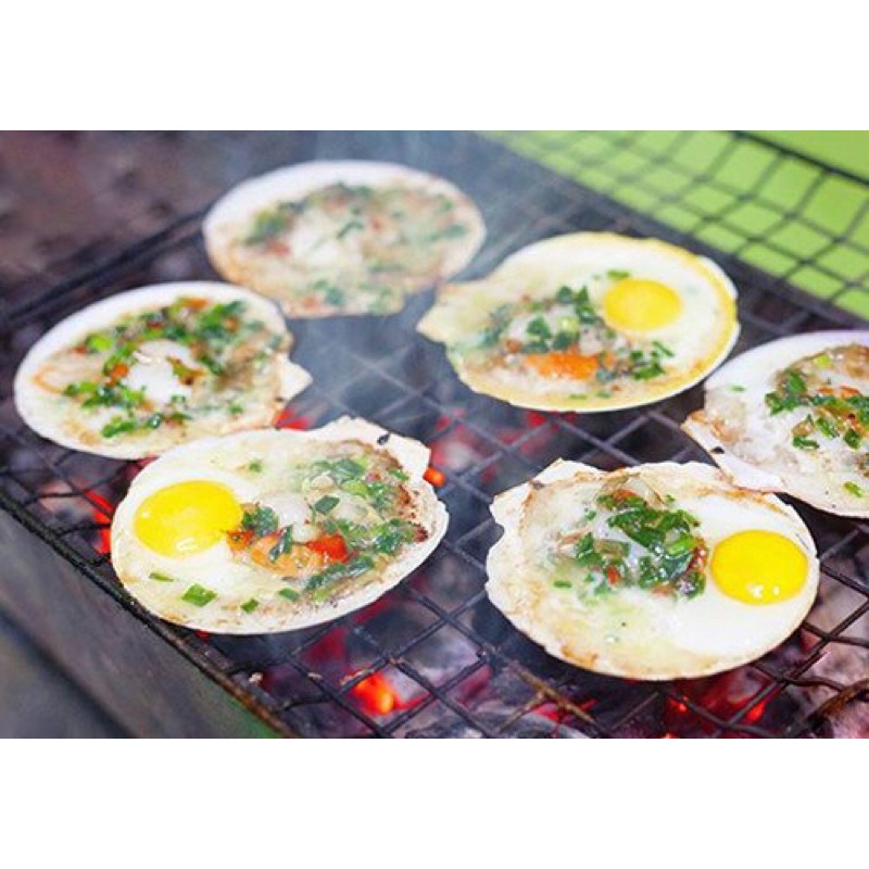 Giá sỉ 1kg Sò điệp Nhật Nửa mảnh