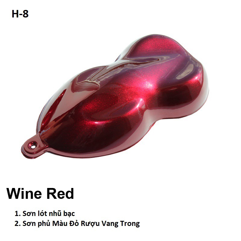 50g Sơn Wine Red Candy màu đỏ vang trong (H-8)