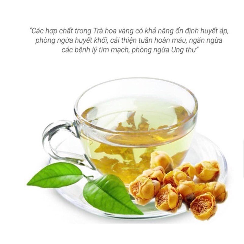 50 gr Trà hoa vàng [BÔNG] Kéo dài tuổi thọ