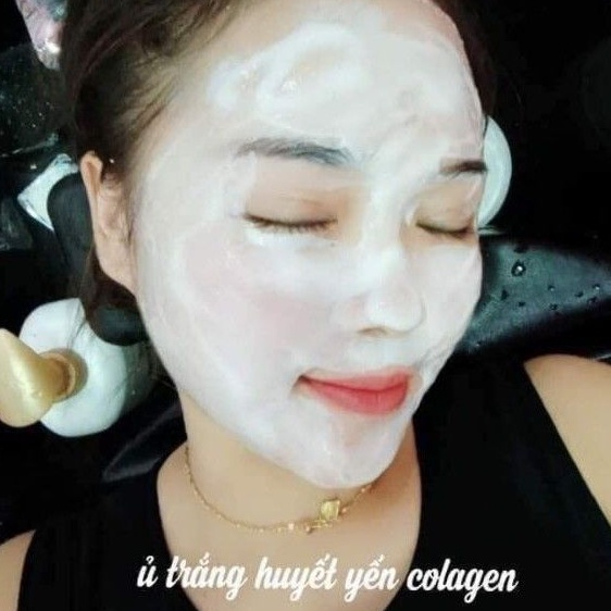 1 gói ủ trắng mặt huyết yến handmade
