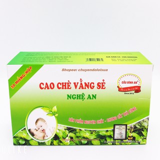 Cao Chè Vằng Cầu Bình An Hộp 30 Miếng