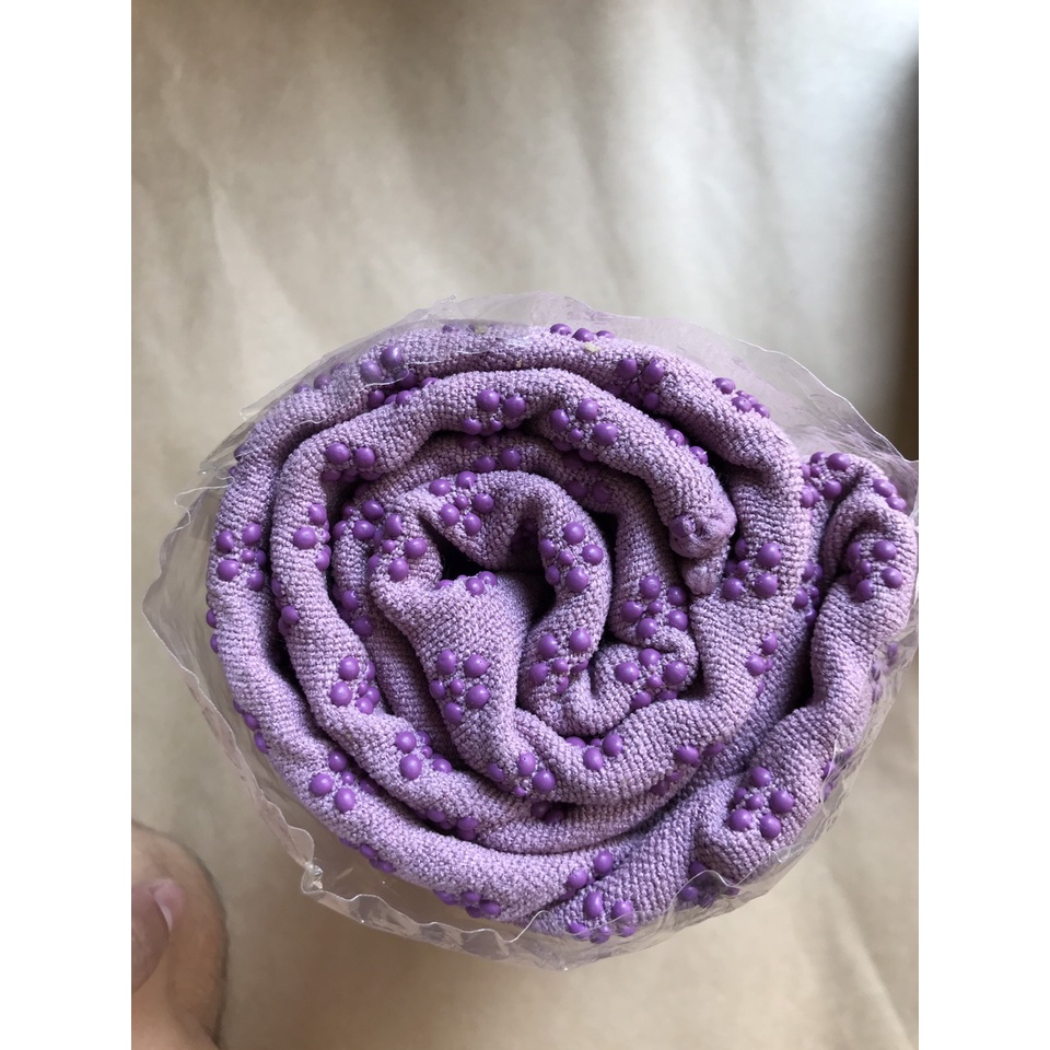 Khăn trải thảm tập Yoga, Gym Microfiber chống trượt, thấm mồ hôi Cực Tốt Galeco