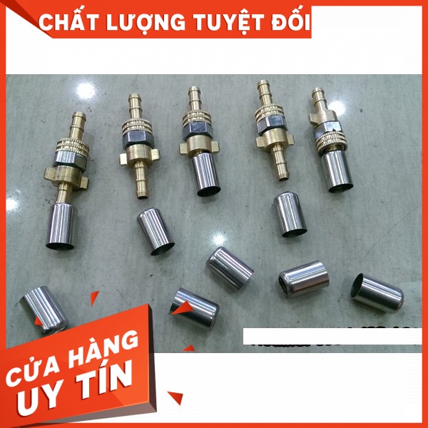 xả kho Máy bấm đầu ống áp lực cao thuỷ lực 8mm đến 13mm, Tặng 3 bộ đầu ép + áo