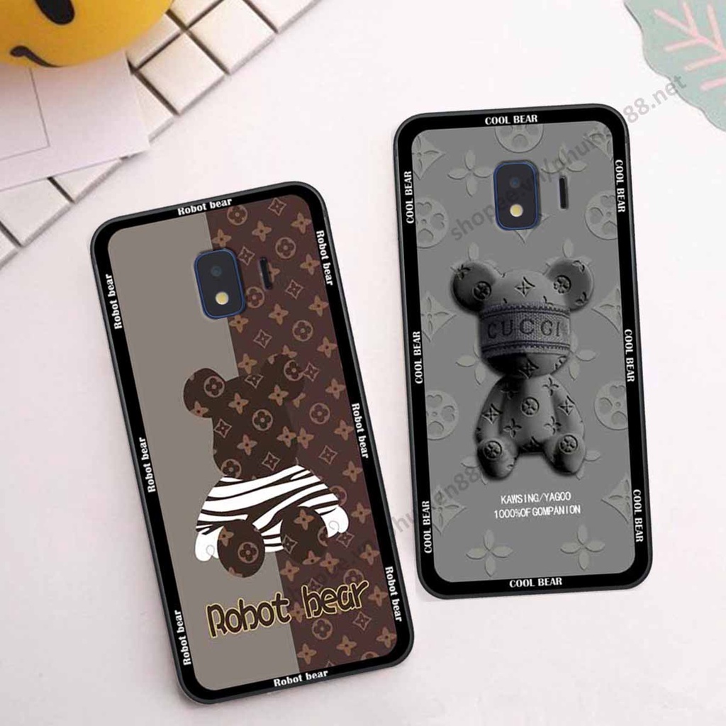 Ốp Samsung J2 Pro / J2 Core bear, k@ws thương hiệu phong cách ốp lưng thời trang cao cấp