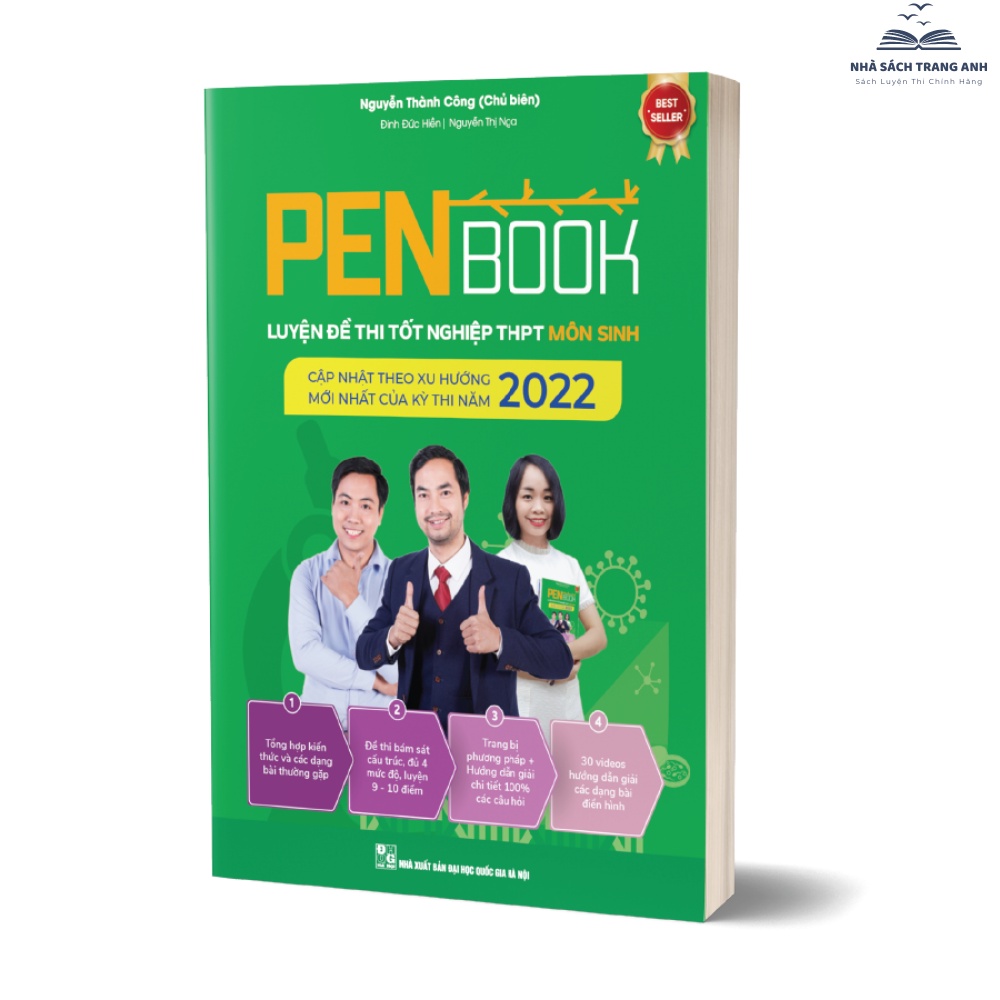 Sách - PENBOOK 2022 Luyện Đề Thi Tốt Nghiệp THPT môn Sinh