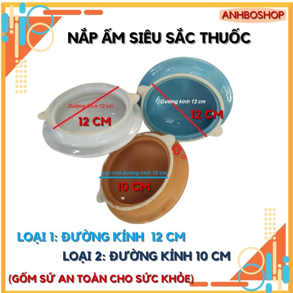 Nắp Đậy Siêu Sắc Thuốc Đa Năng Cho Các model  siêu thuốc khác nhau