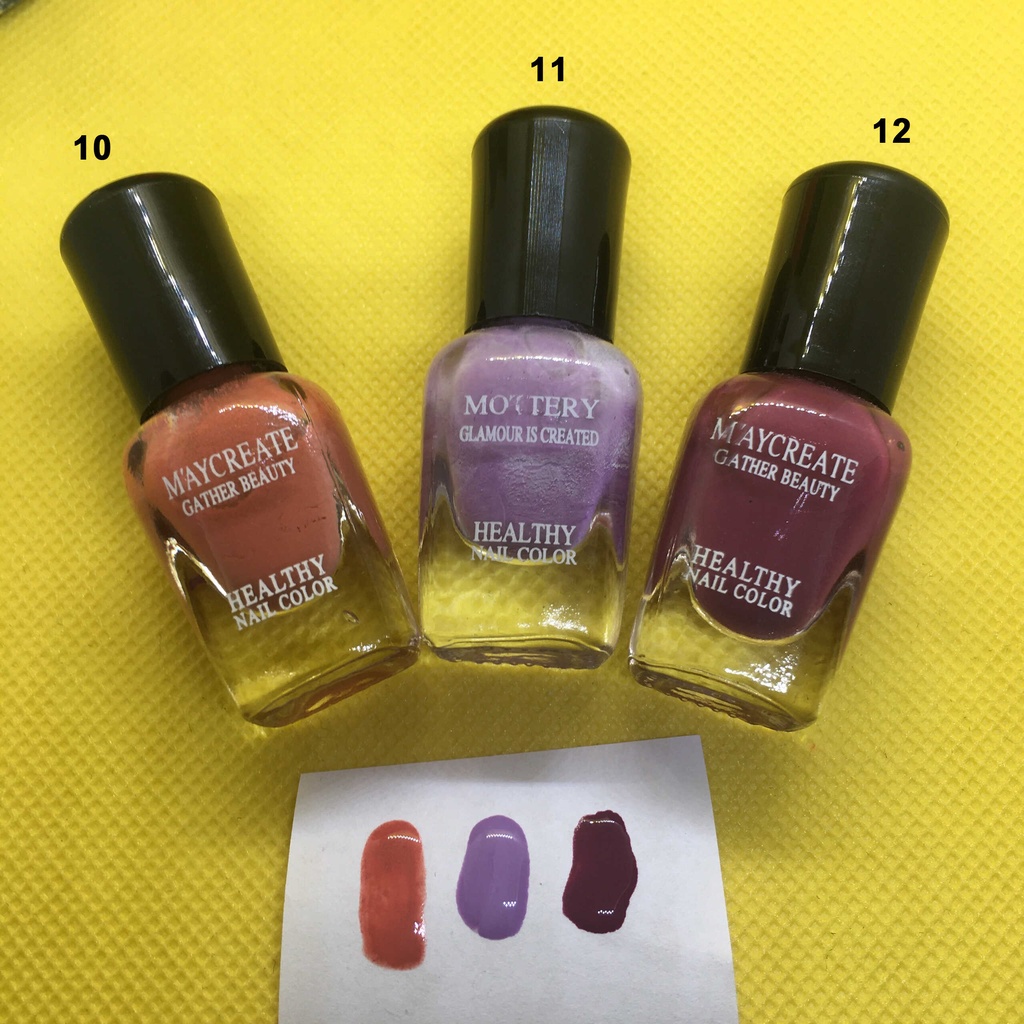 Chai sơn móng tay Maycreate Nail màu - BÁN LẺ 1 CHAI