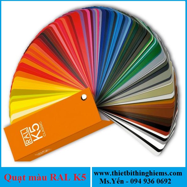 Thẻ màu K5 hãng RAL