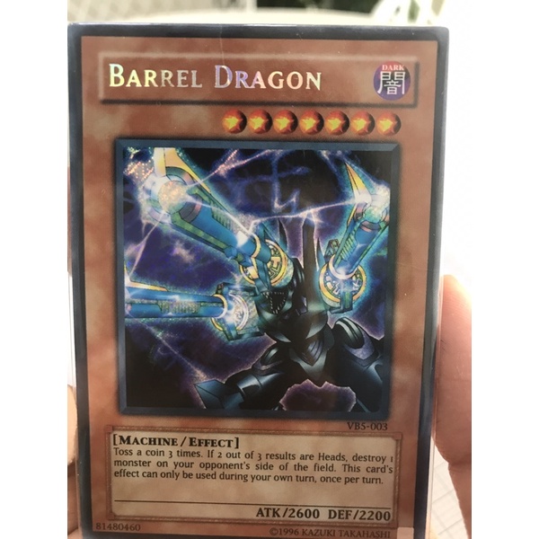 Thẻ bài Yugioh:Barrel Dragon VB5-003