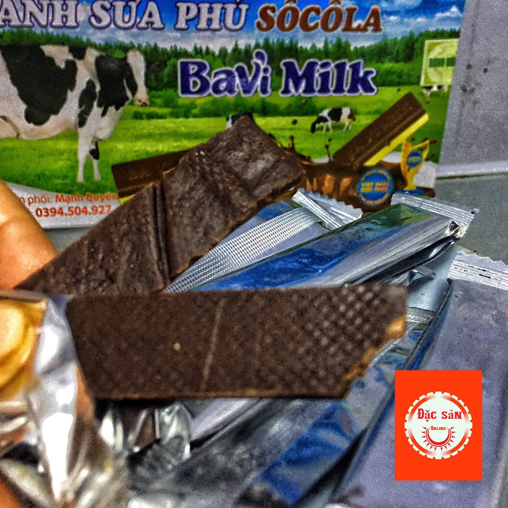 [Đặc Sản Ba Vì] BÁNH SỮA PHỦ SOCOLA BA VÌ MILK