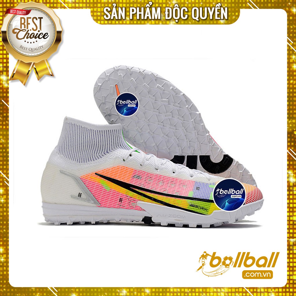 Giày Đá Bóng Sân Cỏ Nhân Tạo Mercurial Superfly 9 Elite TF Dragon