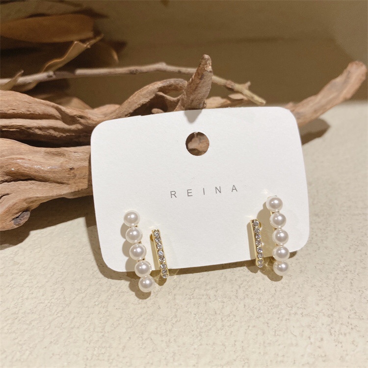 Khuyên Tai Đính Ngọc Trai Cao Cấp Sang Trọng Thời Trang Mùa Hè Phong Cách Hàn Quốc Dành Cho Nữ 2022