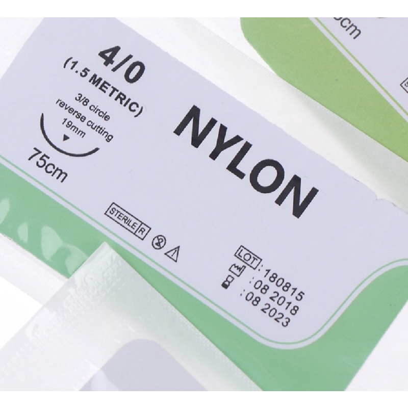 CHỈ NYLON _ CHỈ LIỂN KIM TẬP KHÂU VẾT THƯƠNG