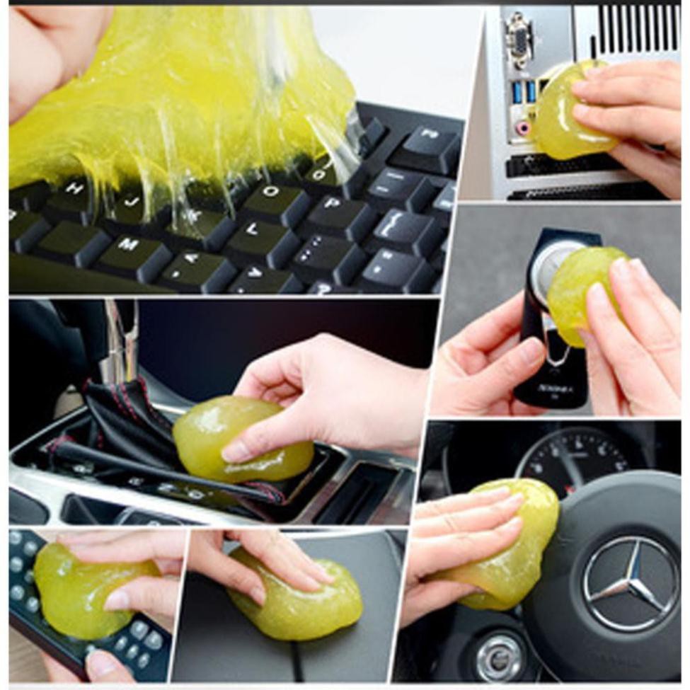 Gel Cao Cấp - Làm Sạch Sệ Sinh ô tô, Bàn Phím, Điện Thoại, Bụi Bẩn, Laptop,...Sử Dụng Lâu Dài