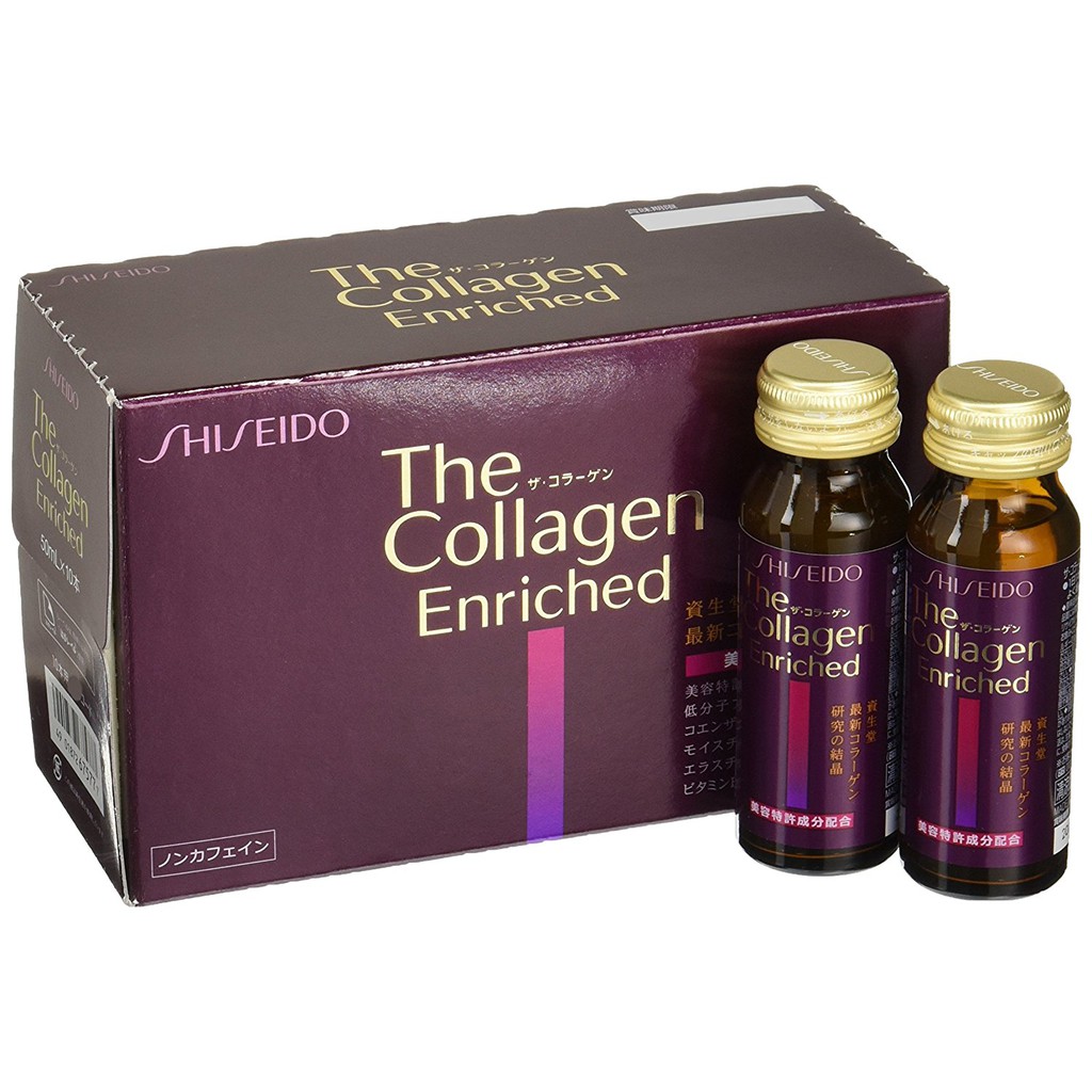 Nước The Collagen Enriched Của Nhật Dạng Nước Uống , The Collagen Shiseido cho độ tuổi 40