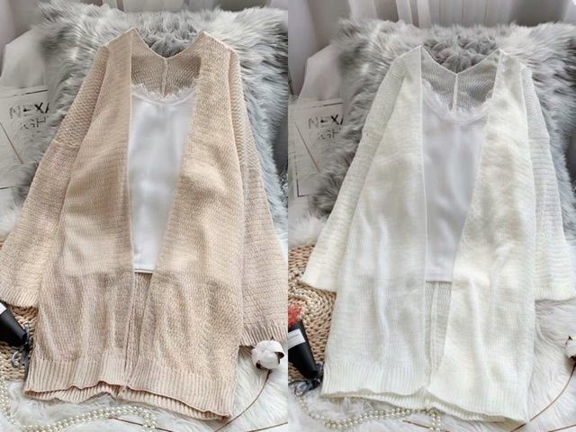 [ HÀNG QC ] ÁO CARDIGAN DÁNG DÀI SIÊU XINH