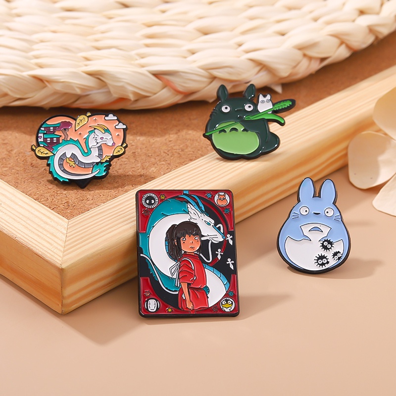Ghim Cài Áo Hình Totoro Dễ Thương Sáng Tạo