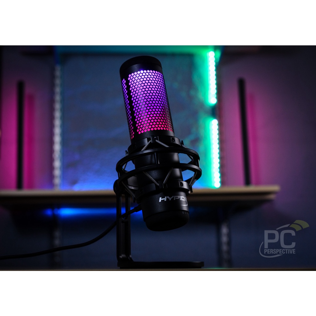 Micro Thu Âm Chống Ồn HyperX QuadCast S RGB - Chính Hãng Việt Nam - Mới 100% -Bảo hành 24 tháng