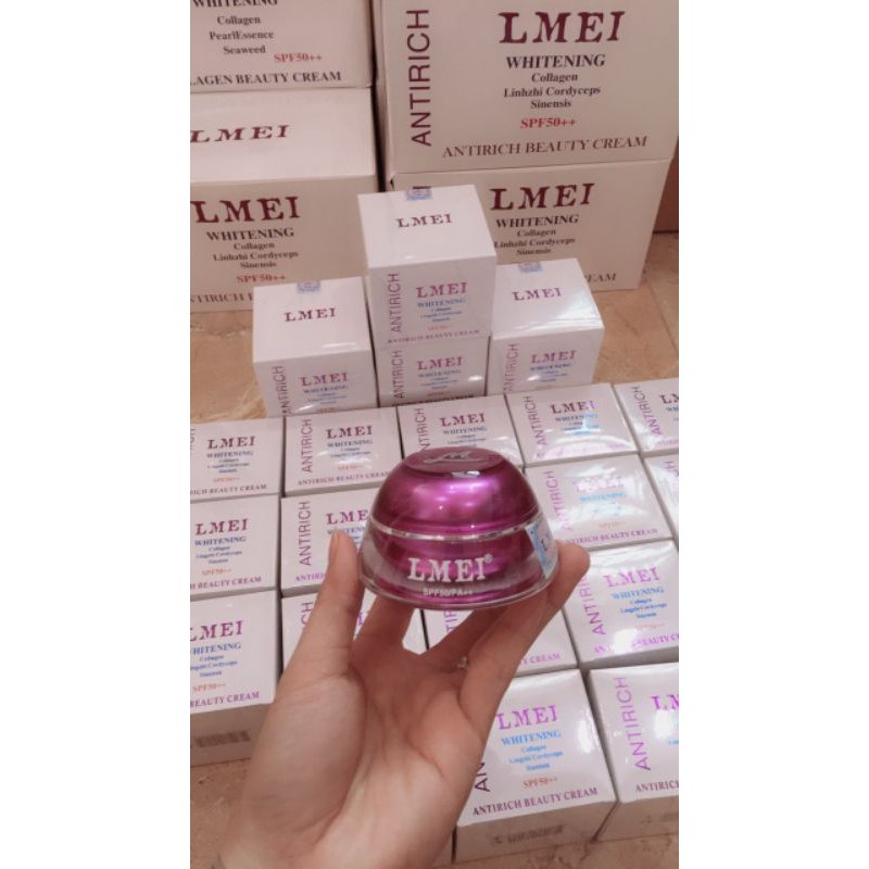 KEM DƯỠNG TRẮNG DA CAO CẤP LMEI TINH CHẤT COLLAGEN - LINH CHI - ĐÔNG TRÙNG HẠ THẢO