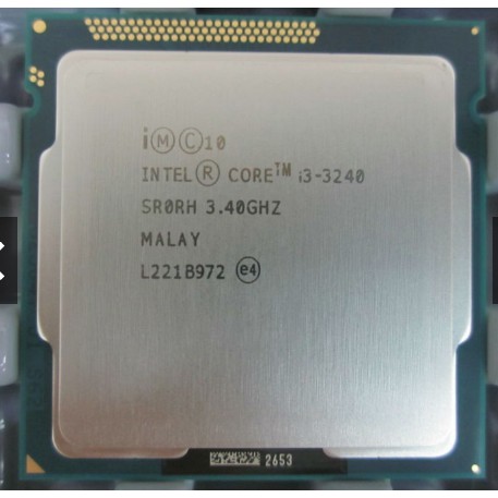 CPU Xeon® E3-1265L v2 sk1155, Core™ i3-3240 3M 3.40GHz / i3 2120 3.3GHz 3M dùng cho main H61, B75