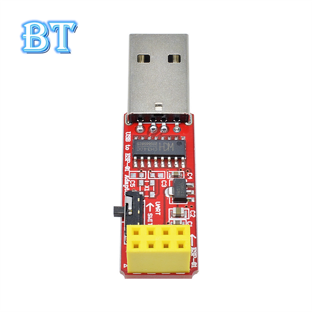 【READY STOCK】Mô Đun Thu Phát Wifi Usb Sang Esp8266 Esp-01 Esp-01S Ch340G Cho Arduino