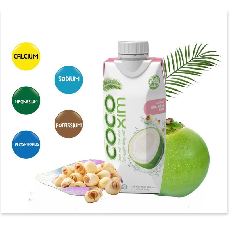 Nước Dừa Tươi Coco Fresh Vinamilk 330ml 5.2022