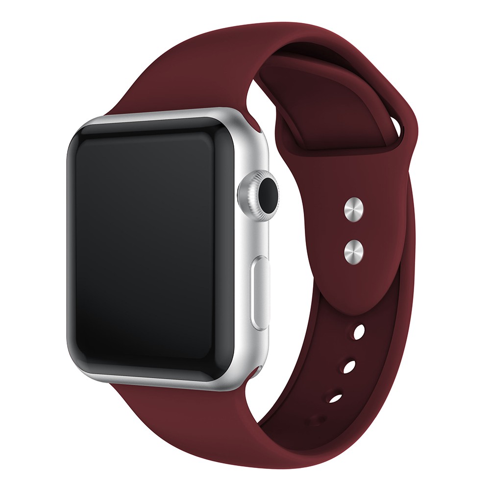 Dây đeo thay thế bằng silicon dành cho đồng hồ thông minh Apple Watch 5 4 3 2 1