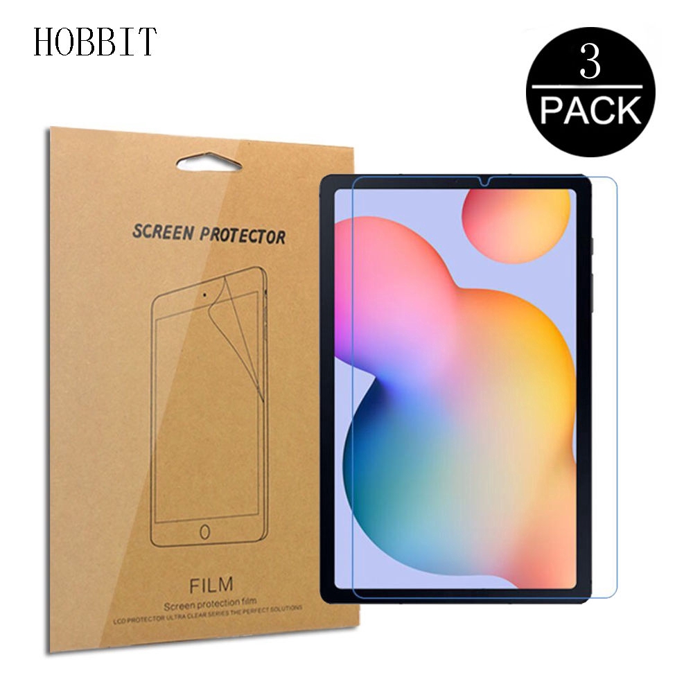Set 3 Miếng Dán Màn Hình Máy Tính Bảng PET Chống Cháy Nổ Cho Samsung Galaxy Tab S6 Lite 10.4" P610 P615 Sm-P610 Sm-P615