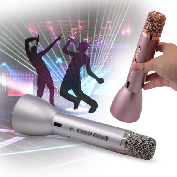 K098, K088i Míc hát micro karaoke Loa kèm micro 3 trong 1