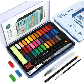 Bộ màu nước HIMI dạng nén 36 màu - Watercolor KIT