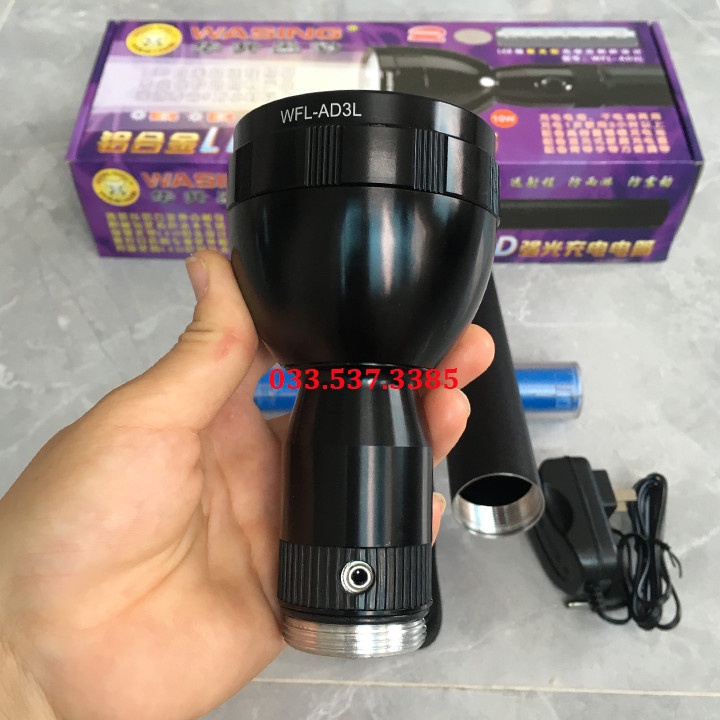 Đèn pin, đèn dã ngoại WFL - AD3L nhỏ gọn, chiếu sáng cực mạnh