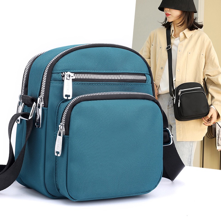 Túi đựng điện thoại vải dù gai không thấm nước siêu bền đẹp size 21cm TUI-43