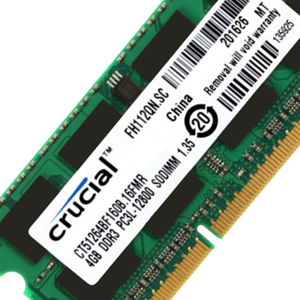 Bộ Nhớ Ram 100% New Cruze 4gb Pc3L-12800S Ddr3L 1600mhz 1.35v | WebRaoVat - webraovat.net.vn