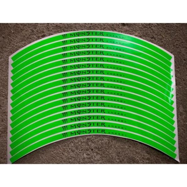 Tem Dán Vành Monter ( Không Phản Quang )