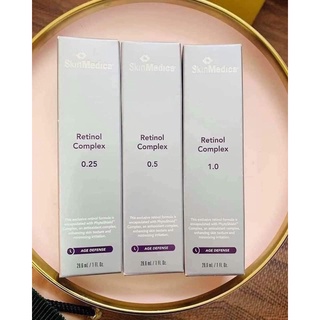 Kem dưỡng chống lão hoá tàn nhang mụn retinol skinmedica complex 0,025 0,5 1.0 retinol skin medica