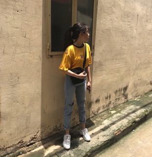 Baggy Jeans Nữ Lưng Cao Rách Gối ( + Hình Thật Ảnh Cuối)