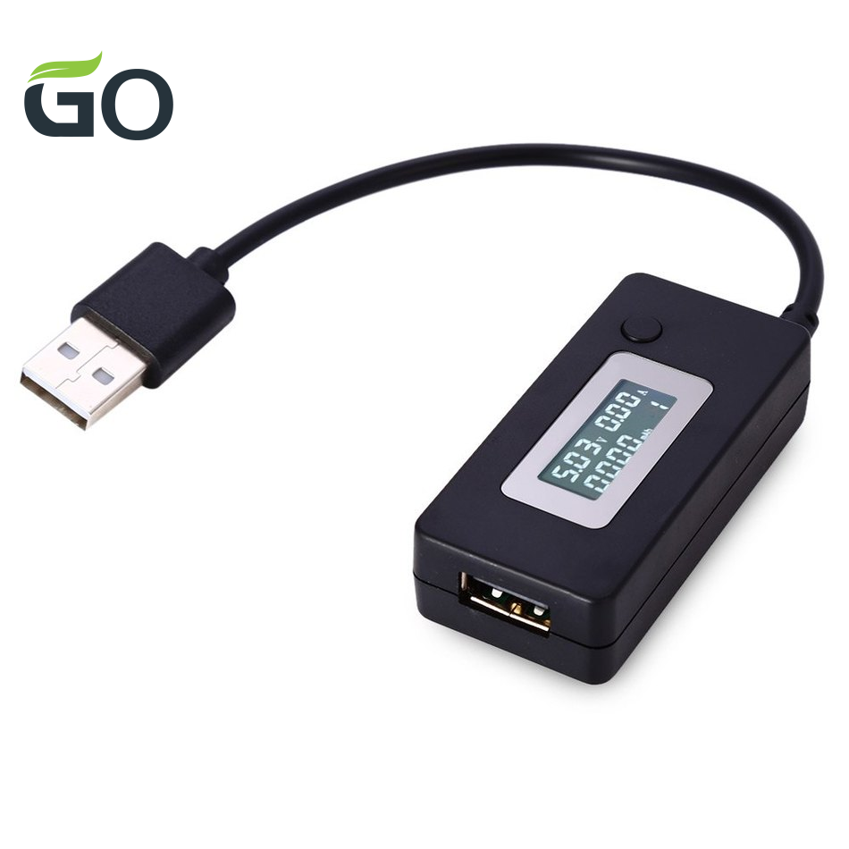 Thiết bị kiểm tra bộ sạc cổng USB có màn hình LCD