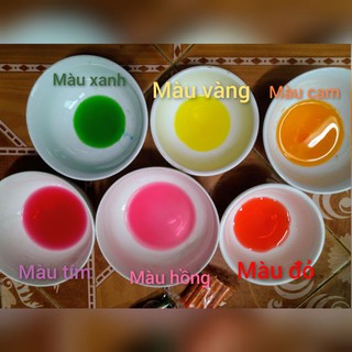 lẻ 100g màu cam (gạch tôm) màu thực phẩm