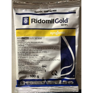 RIDOMIL GOLD trừ sương mai, thán thư