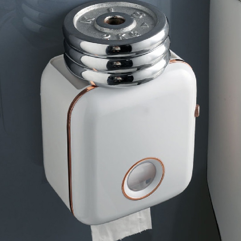 Hộp Đựng Cuộn Giấy Vệ Sinh Gắn Tường Đa Năng Tiện Dụng