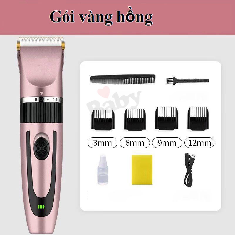 Máy cạo râu đa chức năng tông đơ cắt tóc sạc điện thế hệ mới phù hợp cho trẻ em và người lớn