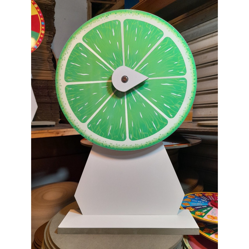 VÒNG QUAY MAY MẮN - QUẢ CHANH -size 40cm cao 60cm
