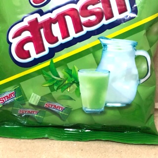 Túi Kẹo Sữa Trà Xanh Start 120g