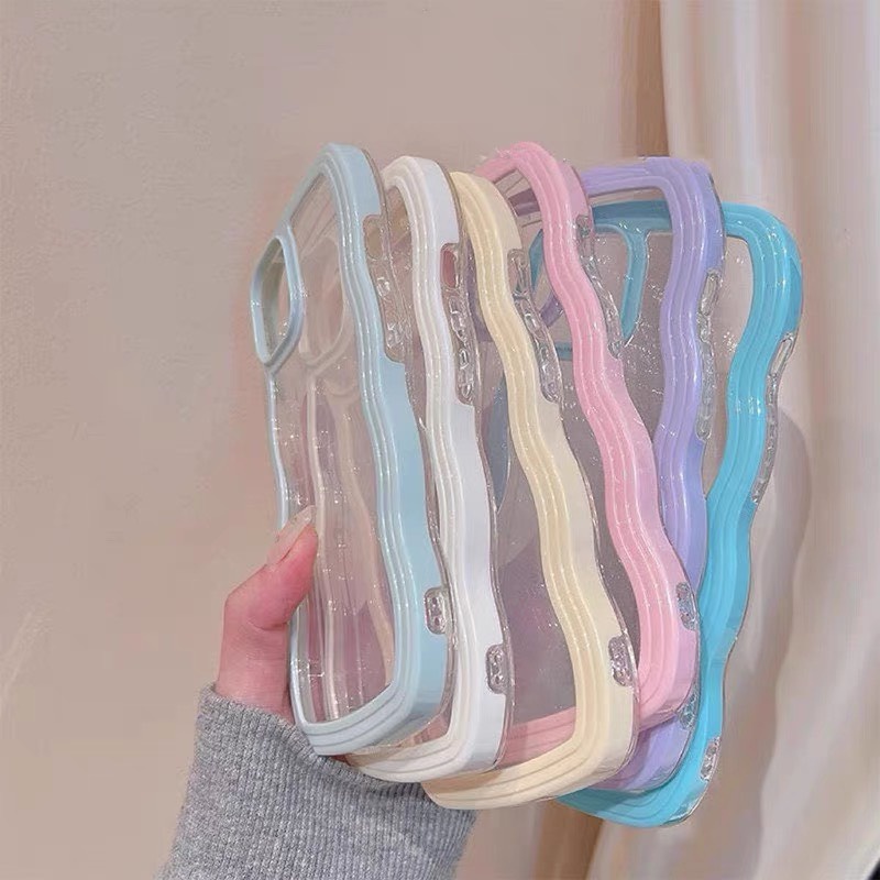 Ốp lưng điện thoại iphone gợn sóng cho 13Promax/13Pro/13/12ProMax/12Pro/12/11ProMax